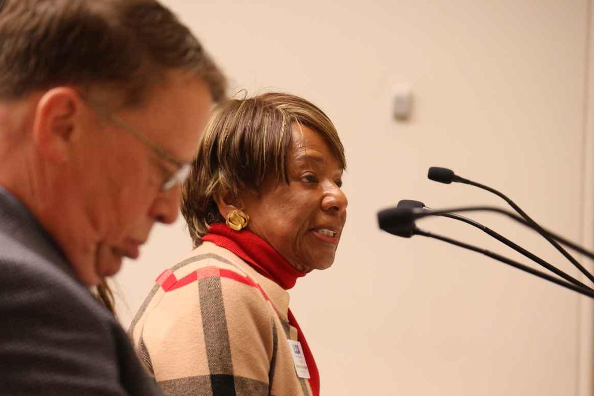 Deborah Richardson, ACLU of Colorado Executive Director testifying on a bill to reduce criminal legal involvement for young children in front of the House Judiciary Committee.